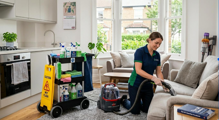 Comparison of UK cleaning pricing models — independent cleaner, agency and flat-rate service in 2026