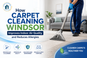 How Carpet Cleaning Windsor Improves Indoor Air Quality and Reduces Allergies